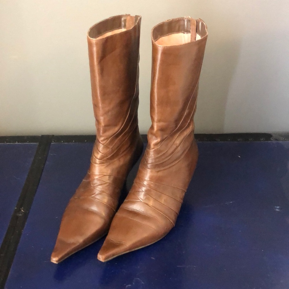 Brown Lui Chiny Ankle Boots